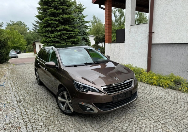 Peugeot 308 cena 35900 przebieg: 157715, rok produkcji 2014 z Konin małe 781